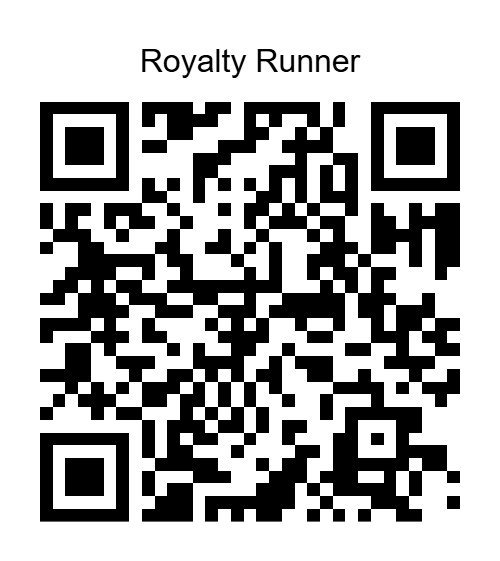 Royalty Runner QR Code